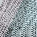 Polyester 125 cm Geometrik Desen Örme Pullu Kumaş